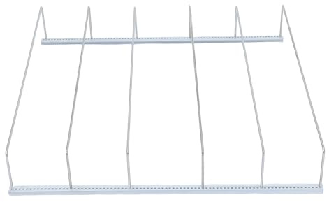 SEWACC Organizador para Bebidas en Frigorífico Antivuelco 40x42 Cm Soporte Desmontable para Latas y Botellas Dispensador de Latas para Refrigerador Uso en Congelador y Oficina
