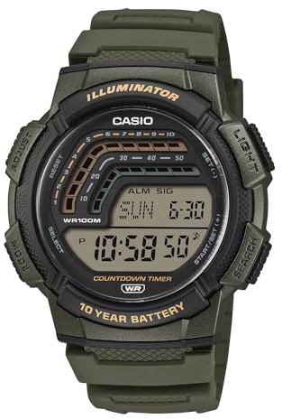 Casio Multifunktionale Herrenuhr WS-1800-3AVEF