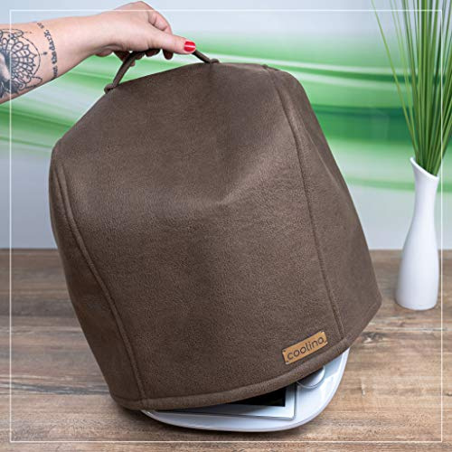 coolina Custodia premium per Bimby – Telo di copertura per TM5 & TM6 – Accessori antisporco – Copertura per Bimby – Cappuccio marrone