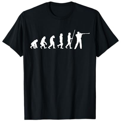 Evolution Schießsport | Sportschützen Gewehr Sport cooles T-Shirt
