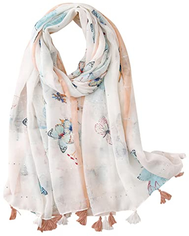 FAIRYGATE Schal Damen Mode Oversize Deckenschal mit Fransen XXL Schals & Tücher für Frauen