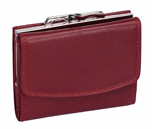UMTI Leder Damenbörse Damen Börse 22- (71B) Portemonnaie Geldbeutel Portmonee Portmonai Geldbörse Neu