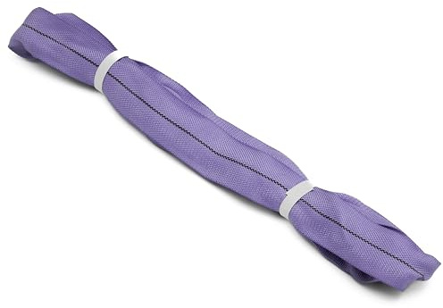 ALFA LOGISTIK Rundschlinge 3m Umfang 1t Tragkraft - Rundschlingen EN1492-2 - Langlebige, aus Polyester - 1t Tragkraft