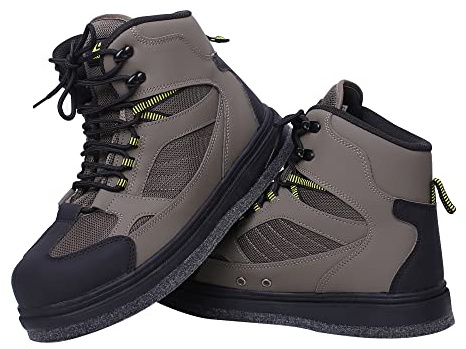 Kylebooker Botas de pesca para hombre, ligeras, antideslizantes, de caza, Verde, 41 EU