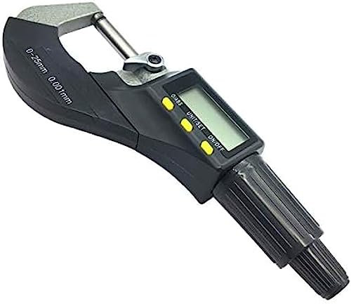 Micromètre numérique 0-25 mm 25-50 mm 50-75 mm 75-100 mm diamètre extérieur électronique 0,001 mm jauge outil de mesure