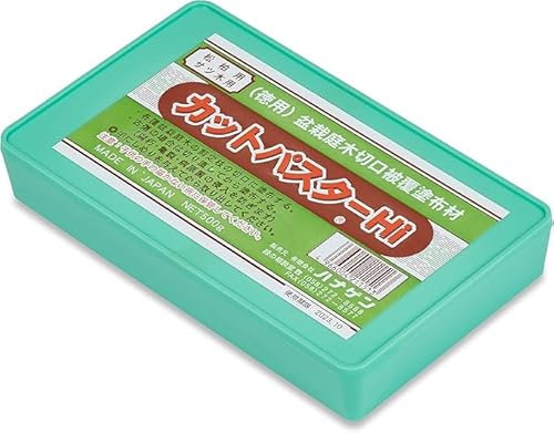 Pasta Selladora Japonesa para Bonsái, Gris, para Coníferas, 500g, con Hormona de Curación