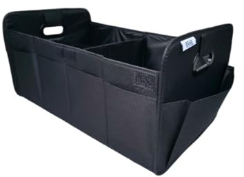 EKODE™ Car Boot Organiser Large Anti Slip Tidy Storage, Foldable Collapsible Multi Compartment, Durable Interior Declutter Tidy Bag, Base & Sides Plates (Style 2 - Sides & Base Plates)