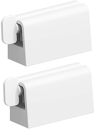 Yardenfun Estrusore Manuale per Dentifricio, Schiaccia Tubo per Dentifricio in Plastica, Dispenser per Tubi da Bagno 2 Pezzi