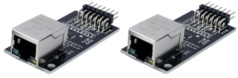 Ausi 2 pezzi LAN8720 Ethernet Board Modulo di rete Ethernet Transceiver RMII Interfaccia Scheda di sviluppo