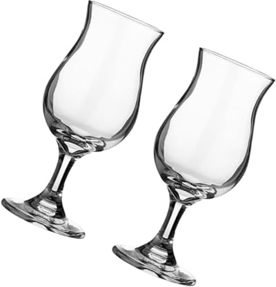 Artibetter 2 pezzi Bicchieri Vetro Trasparente Coppa Design Elegante da Cocktail e Vino per Feste e Banchetti Bicchieri da Bere Resistenti e Decorativi per Casa e Eventi Riutilizzabile
