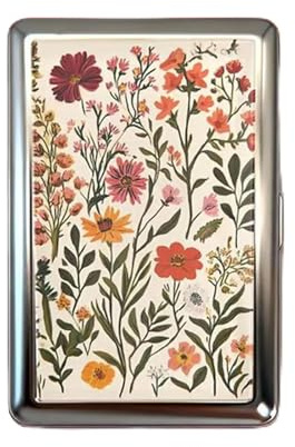 Vintage korthållare, mångsidig kort- och kassaskåp, metallfodral, vintage metallkorthållare/plånböcker, Svart, C, Klassisk