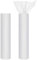 Handi Stitch 2 Stk Tüll Stoff Rolle Weiß – 30cm x 25m Tüllstoff pro Rolle - Polyester Dekostoff Meterware für Geburtstag, Party, Geschenke, Verpackung, Hochzeit, Tutu Rock, Deko, Nähen, Basteln