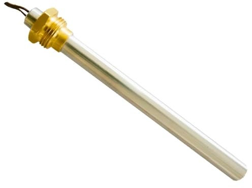 Bougie/résistance d'allumage pour poêle à pellets 350 W, 170 mm, 160 mm, diamètre de 12,5 mm, filetage 3/8 Pour Palazzetti Royal, Edilkamin.