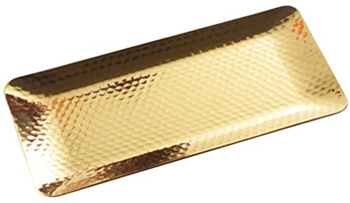 Cabilock Schminktablett Schmucktablett -Handtuchablage: Kerzentablett Ringschale Tablett Snack Serviertabletts Schmuckplatte -Organizer Für Badezimmer-Waschtischplatten Baguetteblech