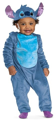 Disney Lilo & Stitch Stitch kostym för småbarn, officiellt licensierad av Disguise, bekväm passform och detaljerad design, 12 till 18 månader