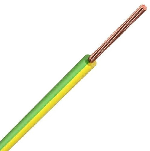JAFSAL ONLINE, 1 Core, 2core, 3 Core Twin and Earth cable, PVC Wiring Extension, Wiring Cables Essentials, (20m, SINGLE CORE 1mm)