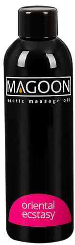 Magoon Oriental Ecstacy Öl - erregendes Qualitäts-Öl für Frauen und Männer, reibungsloses Sex-Vergnügen, stimulierender Duft, hautfreundlich, 200 ml