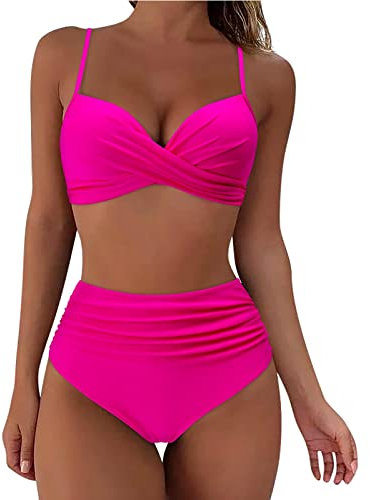 WILLBEST meerjungfrauenflosse Sport Anzug für Damen Bikini Damen gr Shaping Bikini Hose Baumwoll unterwäsche badeanzüge für Frauen Badehose schwarz Set Push up Badeanzug TA