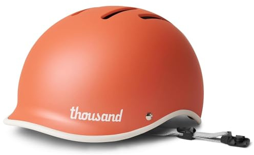 Thousand Heritage Fahrradhelm Erwachsene – Unisex, belüfteter Fahrradhelm mit PopLock Diebstahlschutz – Ideal für Fahrrad & Skateboard – Herren & Damen