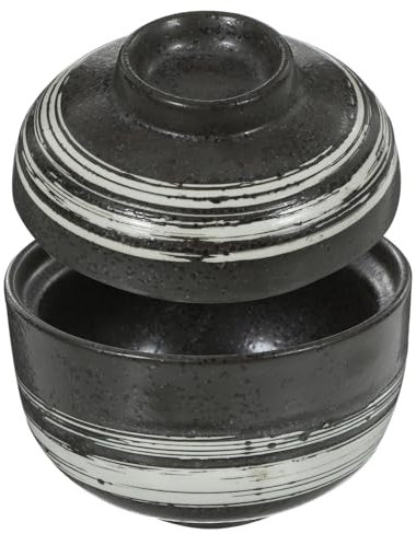 Hoement 1pièce Bol à Soupe Avec Couvercle Pour Œufs Cocotte Et Soupe Maison Design Élégant Et Pratique