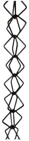 XINCXIN Regenkette, Ring-Regenkette for Fallrohre, Regenfängerkette aus Aluminiumlegierung for japanische Innenhöfe und Gärten for Privatunterkünfte, Länge anpassbar, Größe: 1 m