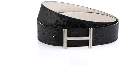 Marc Tchou Damen Ledergürtel (Schwarz, 90)