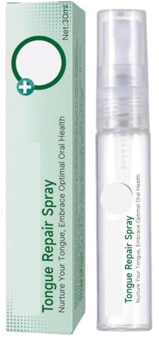Tongue Repair Spray,So/re Tongue Relief,Breath Freshener Spray,So/re Mouth and Ton-GUE Treatment,Remove White Dirt,Instant Dry Mouth Relief,Moisturizing,Natural Ingredients,Mild and Non-Irritating