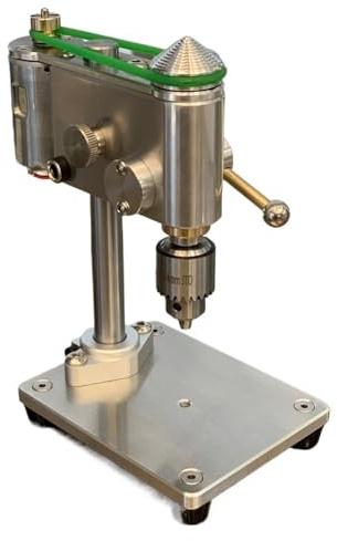 Taladro de columna, Mini taladro, micro taladro, mesa de boutique, taladro de precisión, mesa de reparación de relojes, taladro de bricolaje, mesa de taladro(3P175MM)