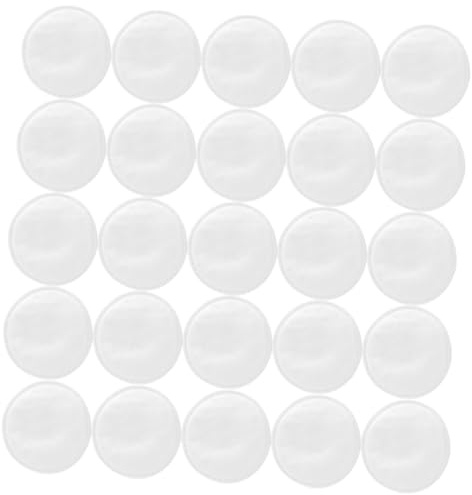 Beaupretty Dischetti Bianco 100 Pezzi Rotondi Non Tessuto Struccanti Leggeri e Spessi per Rimozione Trucco per Pulizia Viso e Viaggi