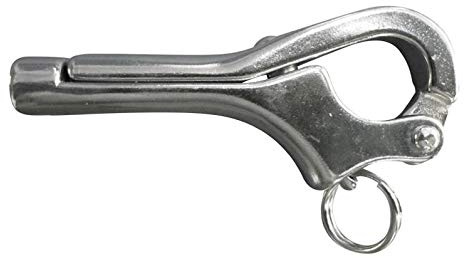 Boat Fittings Pelican Hook - Marine-Grade A4 Stainless Steel - M6, 75mm
