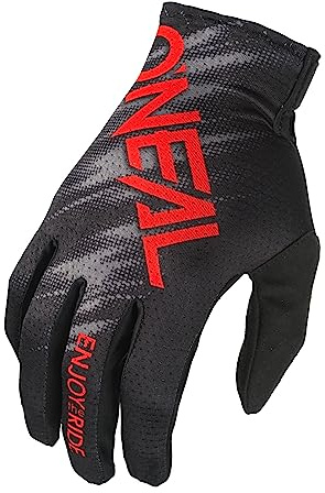 O'NEAL | Fahrrad- & Motocross-Handschuhe | MX MTB DH FR Downhill | Passform, Luftdurchlässiges Material | Matrix Glove Voltage V.24 | Erwachsene | Schwarz Rot | Größe XL