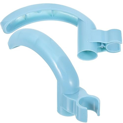 Housoutil 2pcs Dustpan Handle Grip Replacement Broom Handle Grip for Household Cleaning Tools Plastic