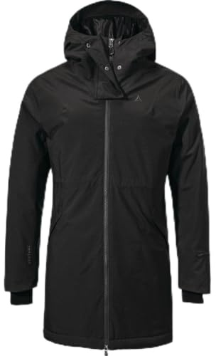Schöffel Damen Ins Parka Style Crivat WMS, wasserdichte und atmungsaktive Winterjacke, komprimierbarer, leichter Parka mit nachhaltiger Wattierung