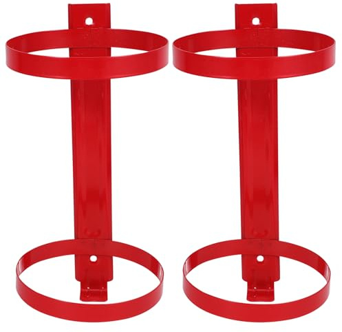 iplusmile Staffa Per Estintore Supporto Per Estintore Da 2 Pezzi Supporto Per Estintore A Parete Gancio A Muro Per Estintore Per Casa 2 Kg