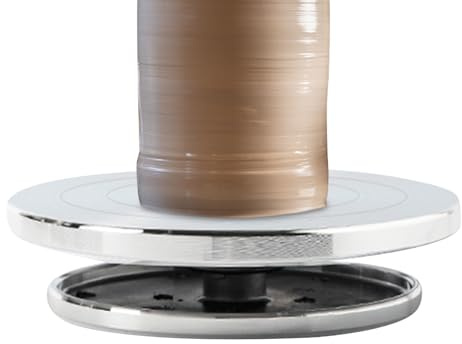 Dopsyesn Töpferscheibe - Aluminiumlegierung Ton Töpferscheibe | rutschfeste Vielseitige Kunstwerkzeug Für Studio Unterricht Zuhause Kreativprojekte