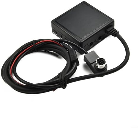 Fauhapyway Cavo adattatore AUX Audio Con Microfono Per Alpine Ai-NET KS-U58 Modulo di Interfaccia Autoradio TF Card Supporto USB Drive