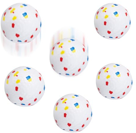 Pet Prime - Lot de 6 Balles de Tennis 5 cm pour Chien - Compatible Lanceurs Automatiques (ETPU Balles pour Lanceur E-TPU Max amélioré)