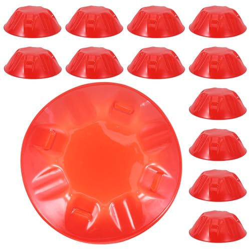 NUOBESTY 20PCS Plastic Alarm Protective Covers Dust Shield Caps for Fire Detectors Sensor Guard Home Kitchen Baking Cooking Safety