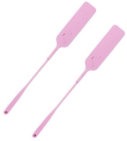 ULTECHNOVO Plumero Hogar 2 Piezas Diseño Alargado para Limpieza de Sofá y Suelos Plumero Pequeño de Tela No Tejida Ligera en Color Rosa Claro Adecuado para Eliminar Polvo y Cabello en