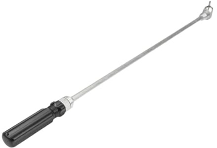 Mqetly Outil de Vissage, Tournevis Portable avec Tige Longue et Tête Coudée à 90°