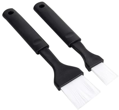 2 Pcs Silicone Basting Brush,Resistant Pastry Cooking Oil Brush Food Grade
