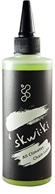 Skwiki All Climate Drive-Chain Lubricant, Innovation Nano Boron Nitride, Extraordinary Lubing, Extreme Low Declination for Tough Environments, Ultra Smooth and Upgraded Efficiency of Pedaling, 120ml