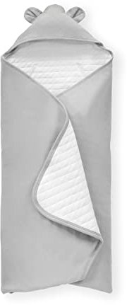 hauck Baby Einschlagdecke Snuggle N Dream für 3-Punkt-Gurt & 5-Punkt-Gurt, Baumwolle, Universal für Babyschale, Kindersitz, Reboarder, Kinderwagen, Buggy, Babywippe, Waschbar (Grey)