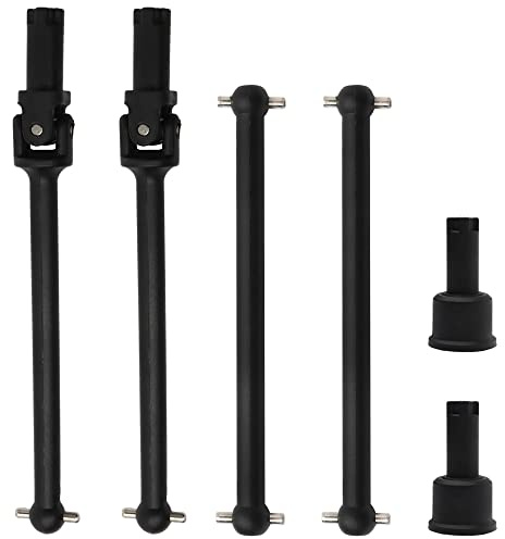 GDOOL 90107 Front Universal Shafts Rear Drive Shafts & Wheel Shafts Spare Parts for 1:12 Bruhless Brushed 901 901A 903 903A HM124 HM121 YC280 YC300 905 905A RC Car Trucks