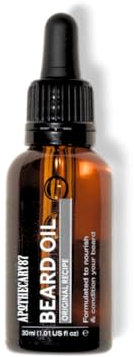 Apothecary 87 Beard Oil | Original Recipe Fragrance | Premium Formulation With Plant Extracts | Beard Conditioner, Nourishes, Softens and Moisturises, Reduces Irritation | 30ml