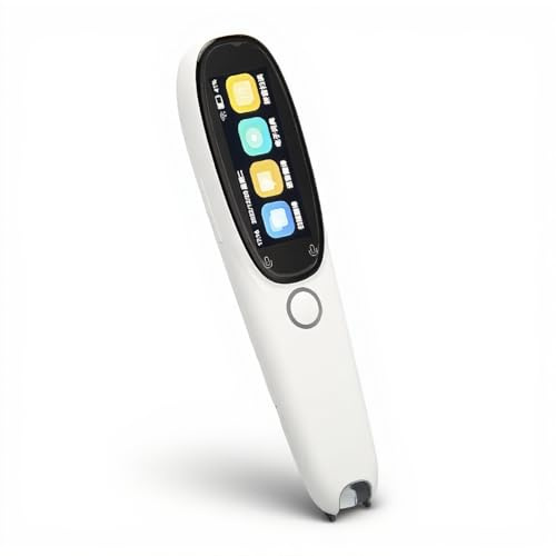 Language Translator Device, Portable Voice Digital Pen Scanner with 134 Languages, Wifi Text to Speech Scanner Reader Pen with 3.0in Touch Screen for Meetings Travelling Learning
