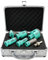 LEKOMESH Brocas Porcelanico Diamante - 7piezas (20/25/35/50mm+20mm Fresa de Diamante+50mm Broca Fresado Chaflán de Diamante+Adaptador) Corona Diamante para Porcelánico Cerámica