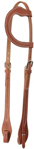 Brida Western Silver Horse Wintun, Finimento Indispensable para la Conducción del Caballo (Dark London)