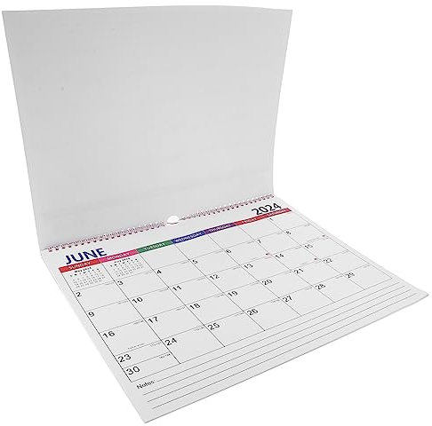 Lurrose Wandkalender Termin Täglicher Gebrauch Stabiler Kalender für Home Office Monatskalender