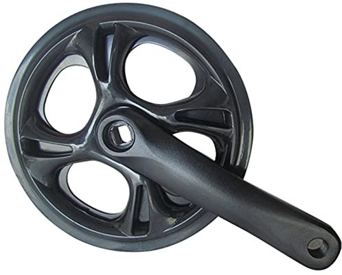 Vierkant 6/7/8-fach Kurbelgarnitur, 42t Bike Crankset Single Geschwindigkeit Kette Rad Quadratlohr Straße Klappfahrrad Feste Ausrüstung